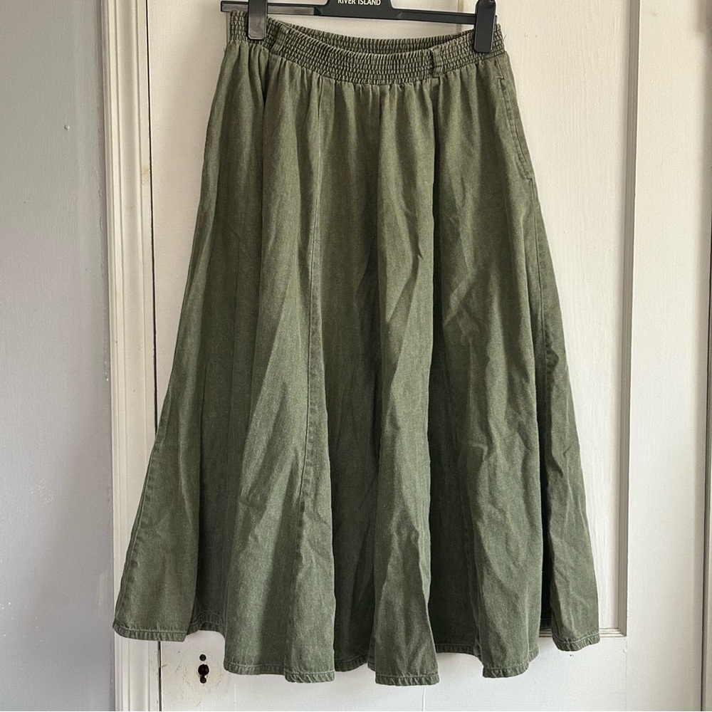 Sage Green Women's Skirt